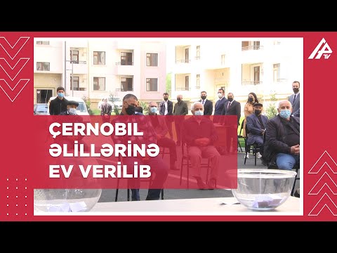 Çernobıl əlillərinə 30 mənzil verilib