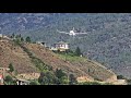 Most Difficult Landing in the World (Paro,Bhutan)