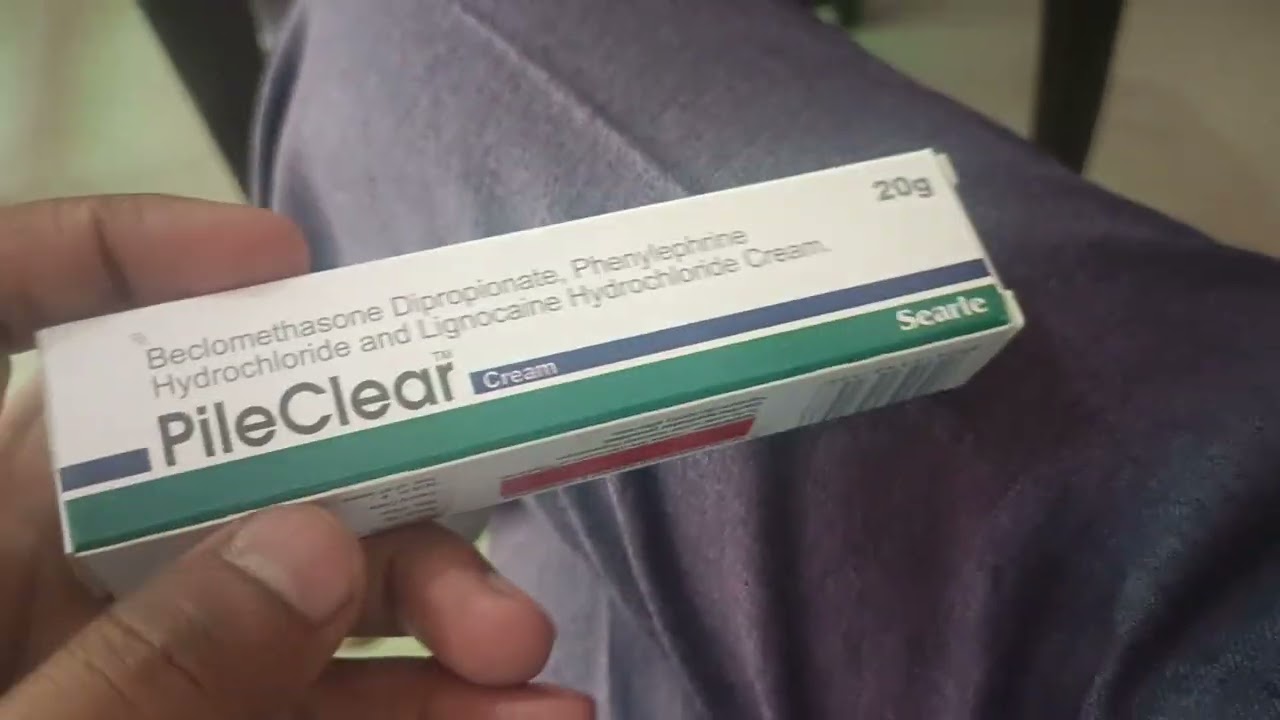 PileClear Cream l Anti Haemorrhoidal l Piles l Beclomethasone l Pharma l Medicine l Searle