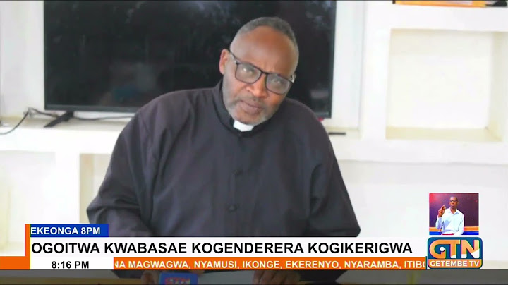 Father Bernard Nyangeri of Rangenyo parish in Nyamira call for end police brutality in Kenya
