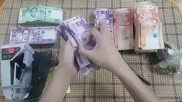 [36] ASMR MONEY SORT & COUNT - Let