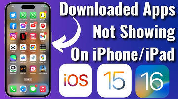 How To Fix Downloaded Apps Not Showing on iPhone & iPad Home Screen iOS 16