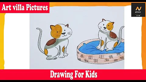 How to Draw | Easy Drawing | A4 sheet | Kids Drawing