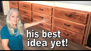 BUILDING COMPACT CABINETS for an OFF GRID CABIN or TINY HOUSE.  DIY Space Saving Organization. by OFF GRID HOMESTEADING With The Boss Of The Swamp 22,275 views 4 months ago 13 minutes, 53 seconds