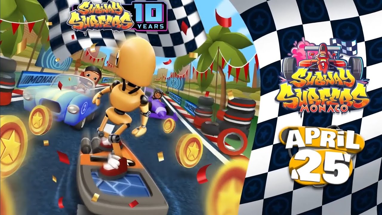 Time travel to Subway surfers Monaco 2022 ft. Dummy and crash test