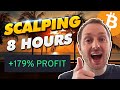 Crypto Scalper Makes +179% in A Day (LIVE TRADING)