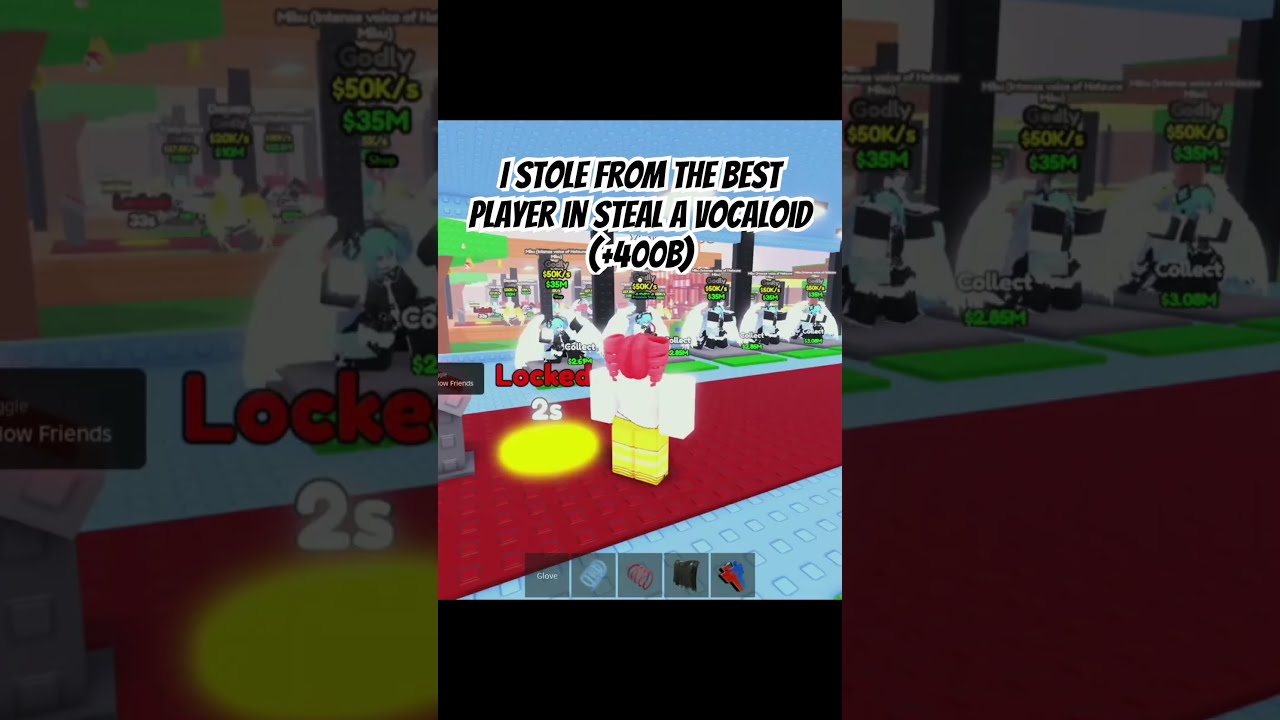 I Stole From The Best Player In Steal A Vocaloid 400B Viral Roblox