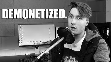 My Channel Has Been Demonetized...