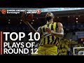 Turkish Airlines EuroLeague Regular Season Round 12 Top 10 Plays