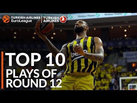 Turkish Airlines EuroLeague Regular Season Round 12 Top 10 Plays