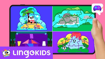 The BEST PUZZLES FOR KIDS 🧩💡 Learning Games for kids | Lingokids Games