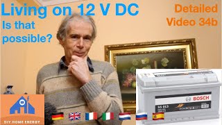 How to live with 12 Volt of a car battery, details - Video 34b