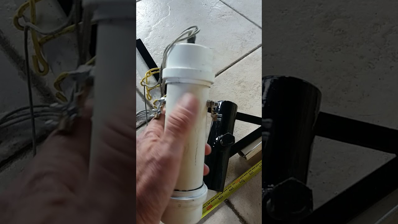 ANTENNA DELTA LOOP PARA 15M  USANDO CABO DE AÇO.