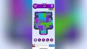 Color Block Jam Level 479 Solution Walkthrough 