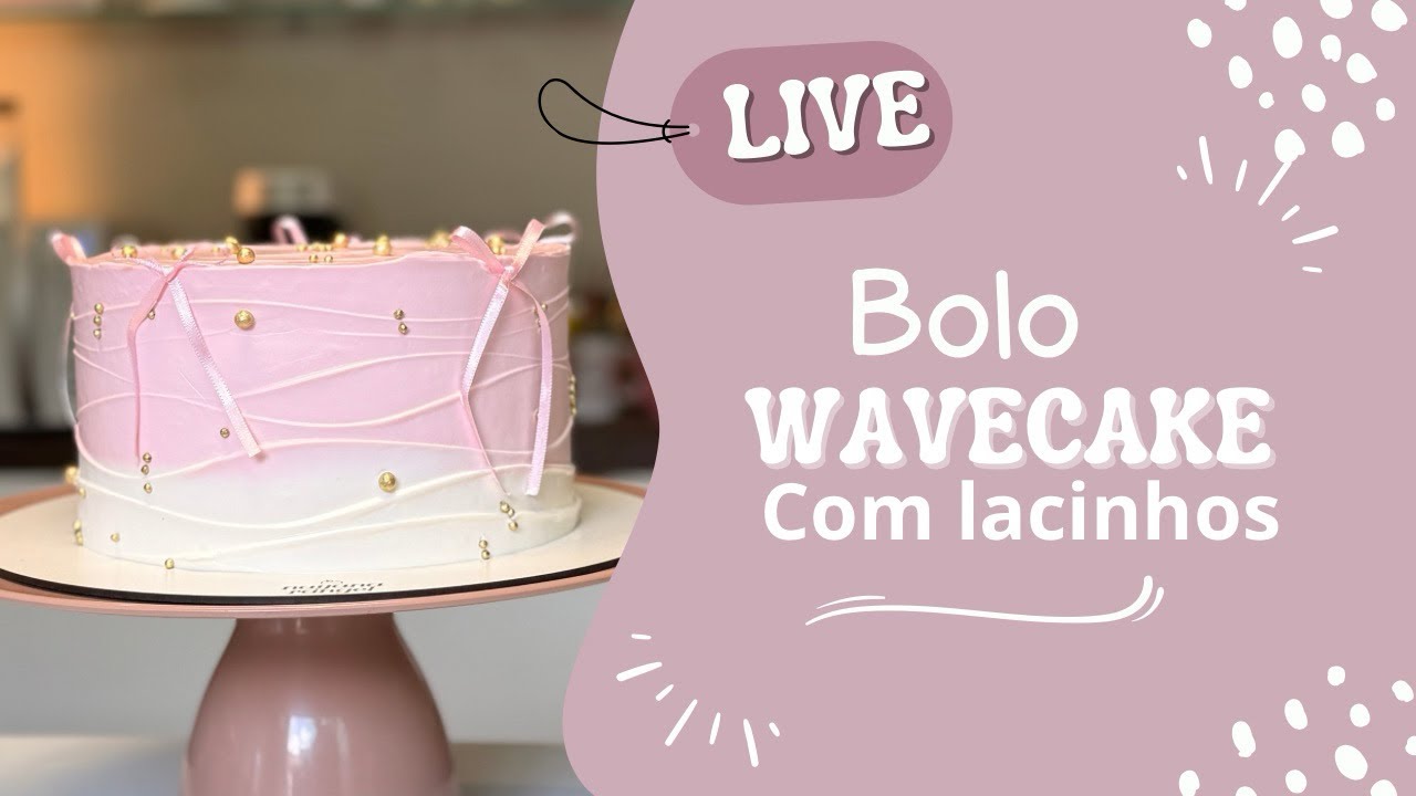 WAVECAKE SUPER FÁCIL- RETOMANDO OS VÍDEOS