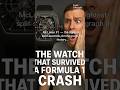 The Watch That Survived a Formula 1 Crash #Richardmille