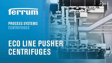 Ferrum Process Systems I ECO Line Pusher Centrifuges - Best in class