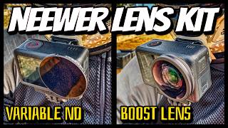 Neewer FL-54 Lens Kit. Variable ND Filter and 185° Boost Lens