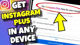 (UPDATED) How to Get Instagram Plus Option | Fix Instagram Plus Option not Showing 2026