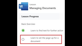 Word 1.2 Learn to set the page up - Jasperactive Online
