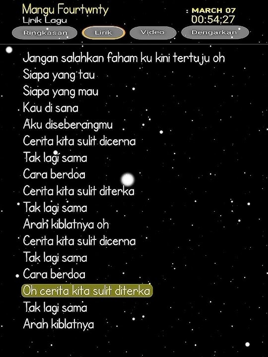 Oh cerita kita sulit diterka tak lagi sama arah kiblatnya #liriklagu #fourtwnty #shortsviral #fyp