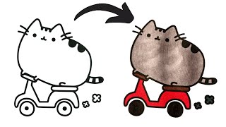 How To Color A Cat Coloring Pages Animals For Kids