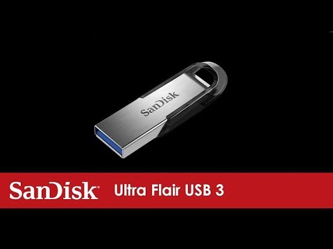 Sandisk Ultra Flair 64GB USB 3.0 - Speed test