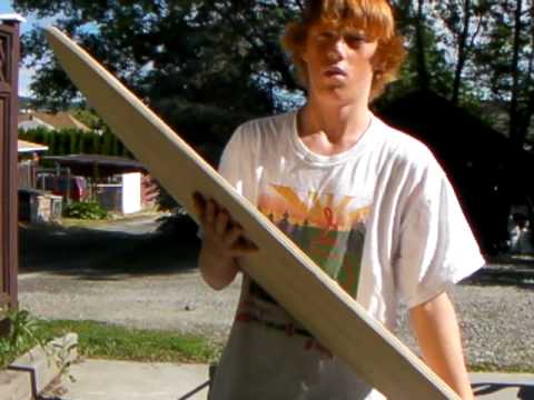 How to make a wood skimboard - YouTube