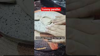 Layer paratha #homebitewithkt #food