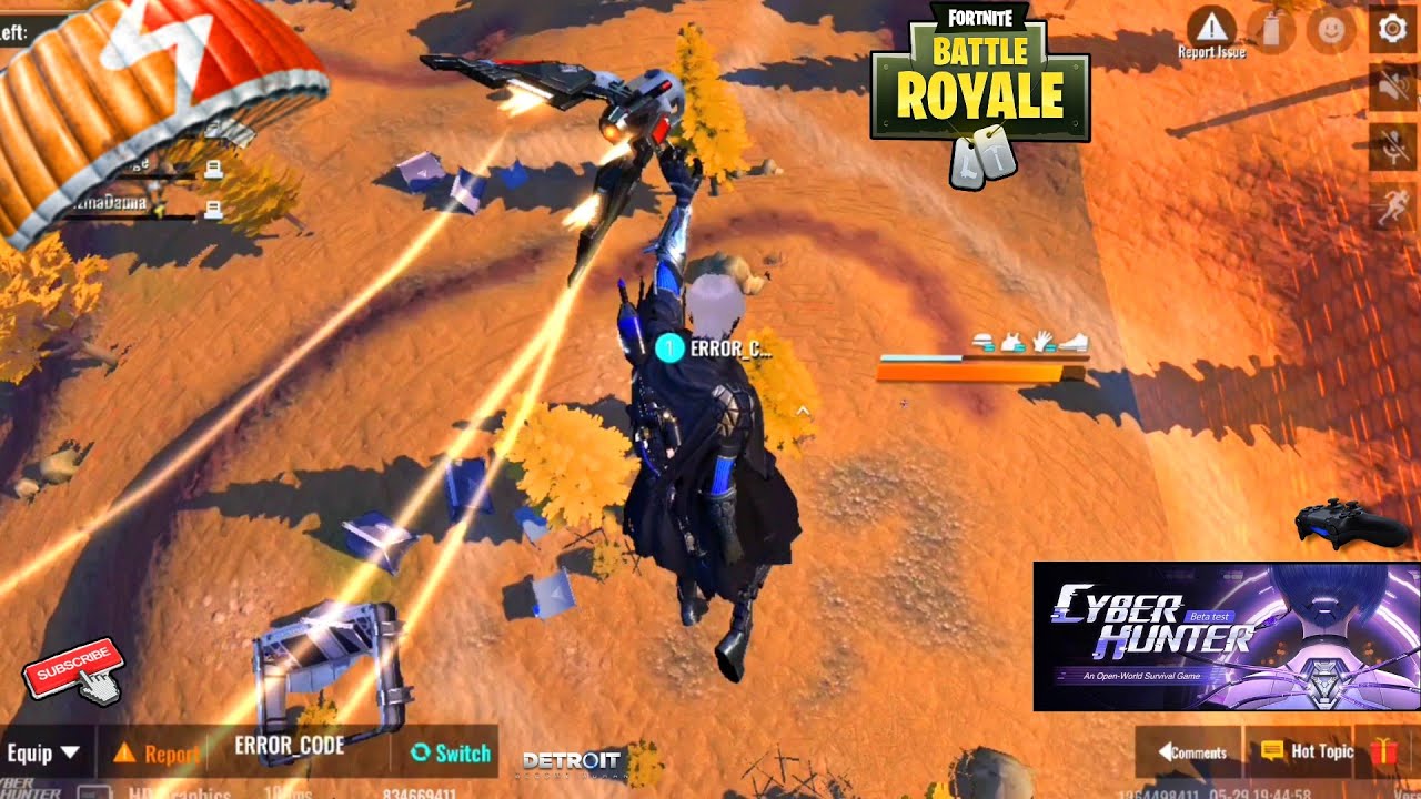 Cyber Hunter - Squad Battle Royale Fly & Kill 💥 Gameplay Walkthroug Part 24 ( IOS - Android )