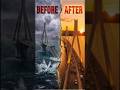Rebuilding Destruction Bridge to Total Satisfaction Aegean Bridge Reborn ✨🌊#satisfyingvideo #shorts