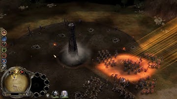 BFME 1 Patch 2.22 Isengard VS  Reworked AI Mordor