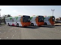 حافلات كي جي ال تتزين لإحتفالات الأعياد الوطنية KGL Buses Decorated For The National Holidays 