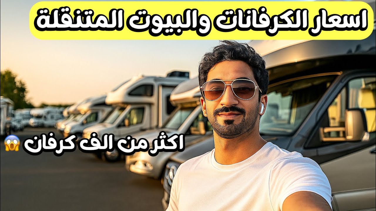 دخلت عالم الكرفانات 🔥 : بيوت متنقلة فخمة وأسعار غير متوقعة 🚐😍