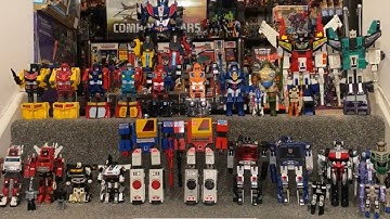 Transformers generation one Japanese and European exclusive comparisons collection G1 takara figures