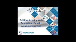 Webinar: Building Amazing Web Applications Rapidly with Emerging Tech