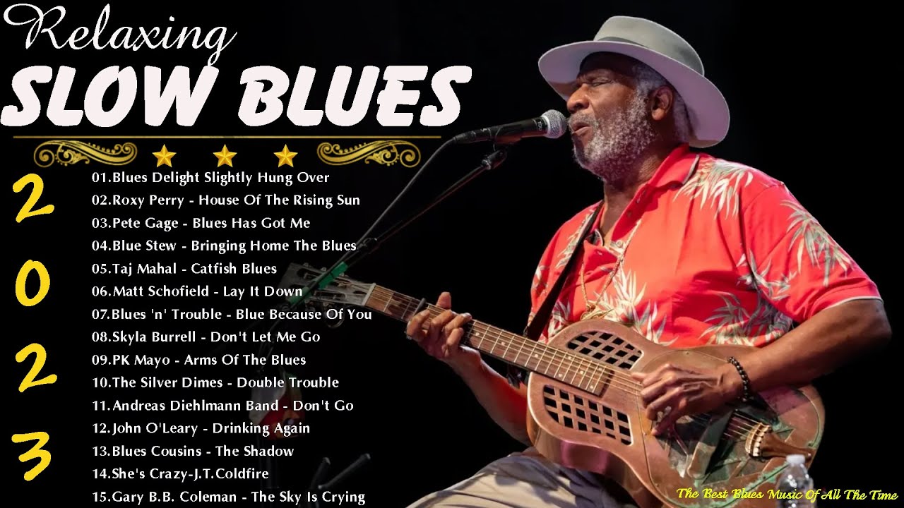 ⁣Blues Music 2023 | Best Of Slow Blues/Rock Ballads Playlist | Jazz Blues Guitar - Slow Blues