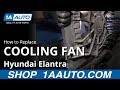 How to Replace Cooling Fan 2007-10 Hyundai Elantra