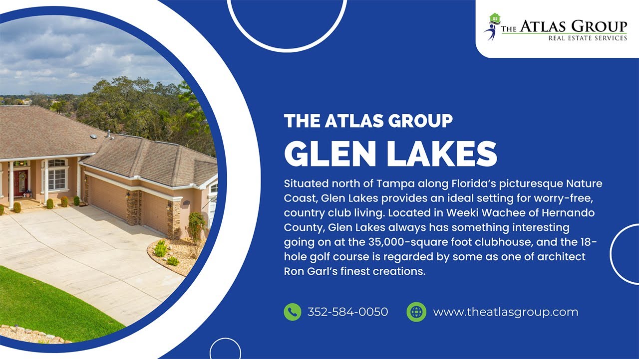 Glen Lakes Country Club, Weeki Wachee, FL Homes For Sale YouTube
