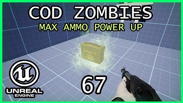 ADDING MAX AMMO POWER UP Unreal Engine 5 COD Zombies series Part 67
