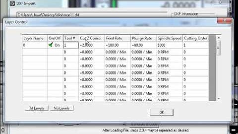 Huong dan tao Gcode tu file dxf