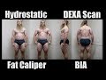 BODY FAT TEST Comparison: Hydrostatic, Skin Fold, DEXA Scan, BIA