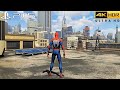 Marvels spiderman remastered ps5 4k 60fpsr  ray tracing gameplay  full game