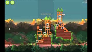 AH Guide: Angry Birds Rio: 3 Star Walkthrough Levels 3-9 to 3-15 | Rooster Teeth screenshot 5