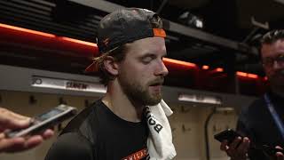 12/13 PHI vs. CAR Postgame: Sam Ersson