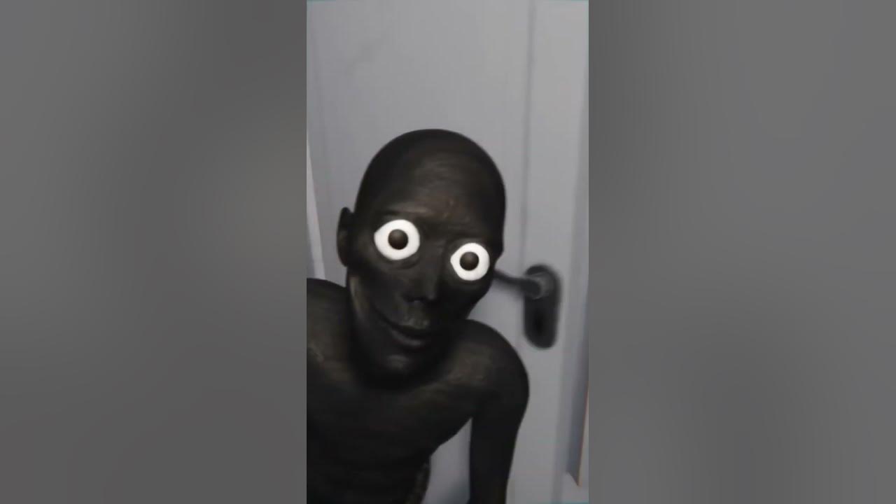 HORROR GHOST BLACK MAN HORROR EYES #viral #shorts #ghost #short