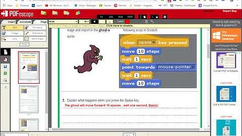PDF ESCAPE- editing PDF files for FREE!!