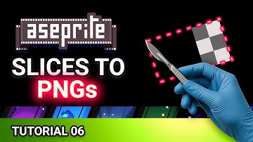Aseprite Tutorial - Creating PNG files from your slices - The easy way!