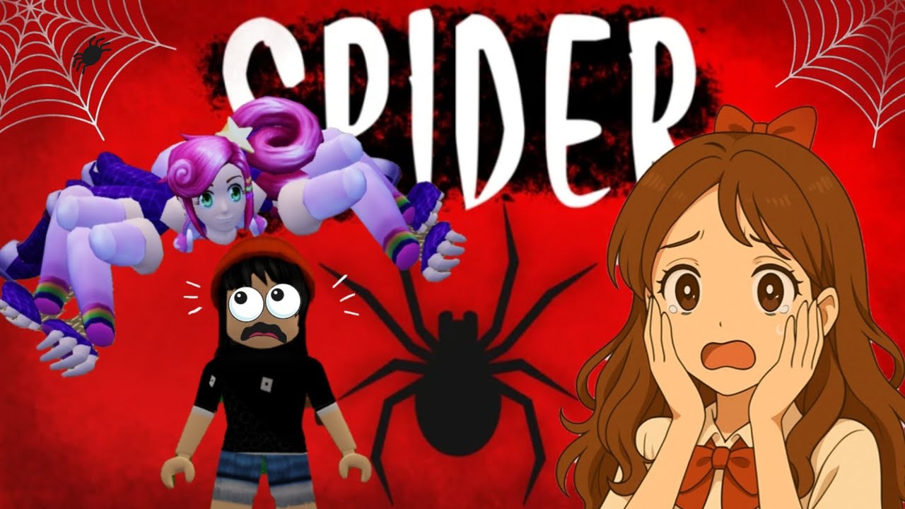 Enfermée dans une maison avec une araignée 😱-Spider Roblox 