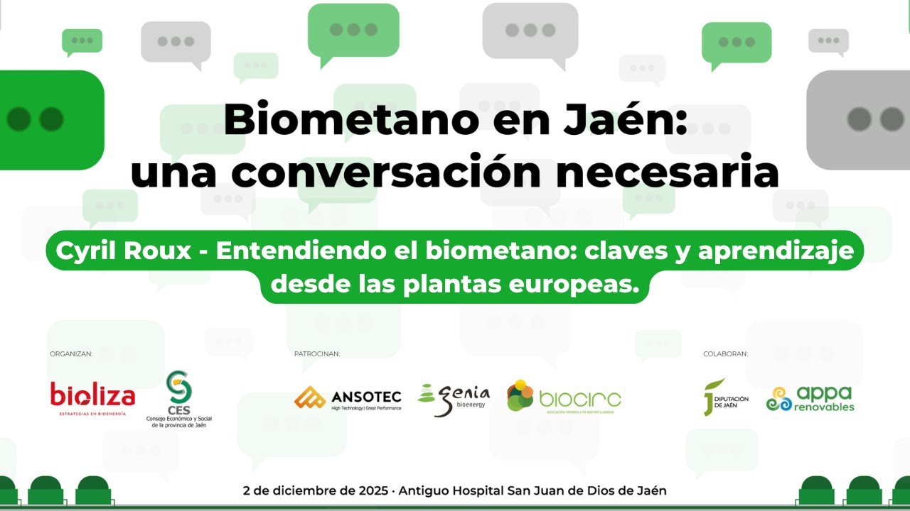 Cyril Roux - Biometano en Jaén: una conversación necesaria ...